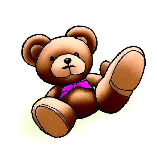 TEDDY BEAR tattoo design idea