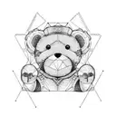 TEDDY BEAR tattoo design idea