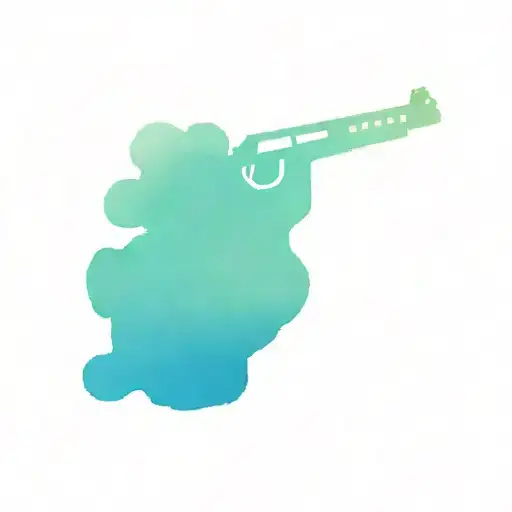 guns ak 47 rifle bullet ar 15 rifle glock 17x gen 5 kit tattoo design idea