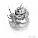 monster by skillet tattoo design idea