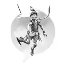 peter pan tattoo design idea