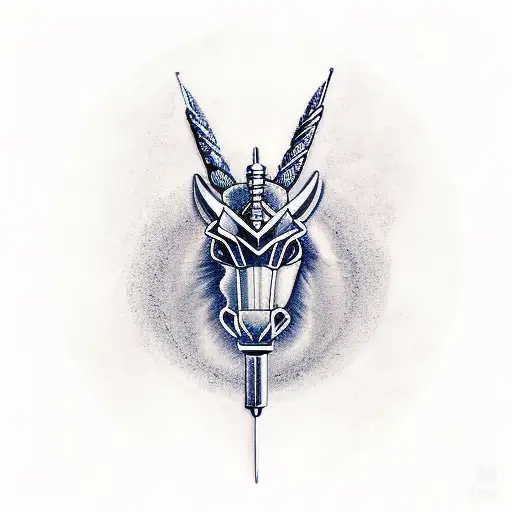 Sagittarius 3 daughters 1 step daughter police  tattoo design idea