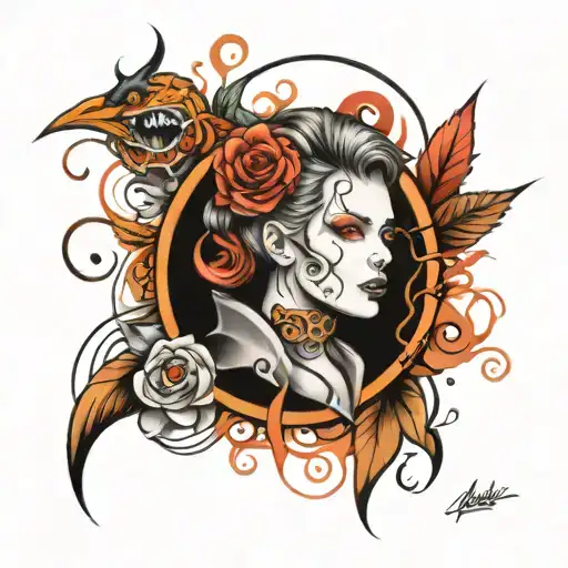 Adrenaline formula tattoo design idea