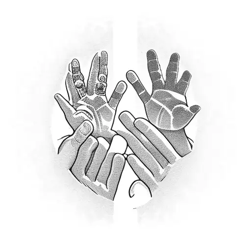 praying hands Bible verse  tattoo design idea