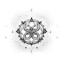 Alchemy symbols tattoo design idea