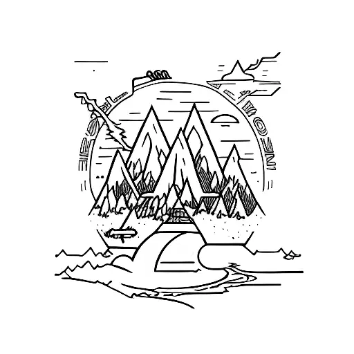 gravity falls tattoo design idea