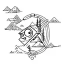 gravity falls tattoo design idea