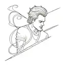 Hey brother avicii logo tattoo design idea