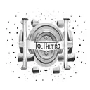 A dumbbell with a message written that says: "from zero to my own hero" tattoo design idea
