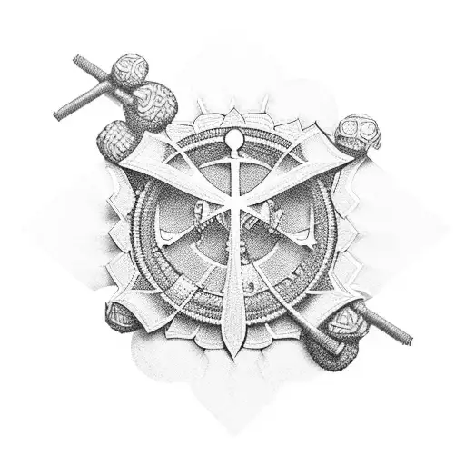 Dominican Rosary tattoo design idea