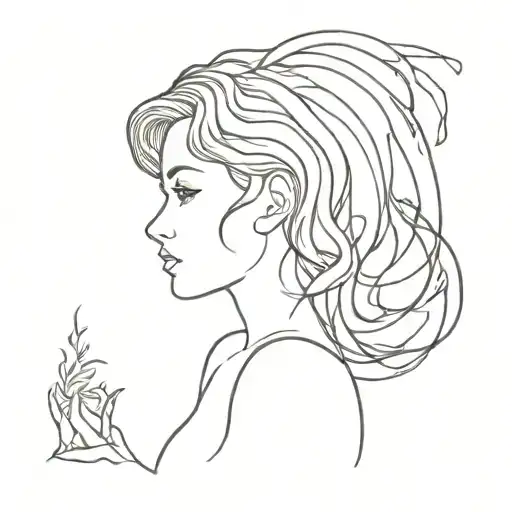 a tattoo representing maladaptive daydreaming disorder tattoo design idea