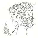 a tattoo representing maladaptive daydreaming disorder tattoo design idea