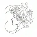 a tattoo representing maladaptive daydreaming disorder tattoo design idea