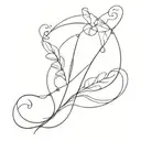 a tattoo representing maladaptive daydreaming disorder tattoo design idea