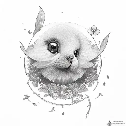 a sunny spring tattoo design idea