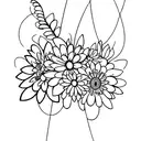 a sunny spring tattoo design idea