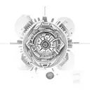 1* , gear head, vegvisir, explorer, elise, sleeve tattoo design idea