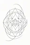 paradox symbol tattoo design idea