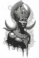 osiris strong tattoo design idea