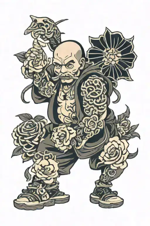 Born in the ghetto tattoo design idea