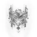 tattoo On arm write " Never Fade Away" in theme of Cyberpunk  tattoo design idea