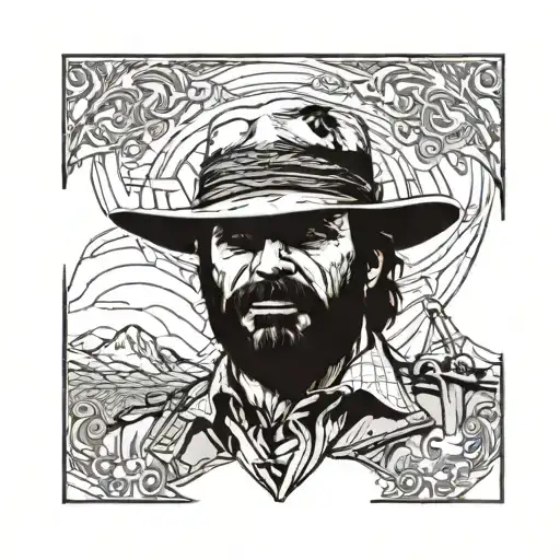 Arthur Morgan red dead redemption tattoo design idea