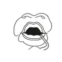 juicy lips  tattoo design idea