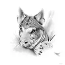 Outdoors, Rugby, Fishing, Hunting, Family tattoo design idea