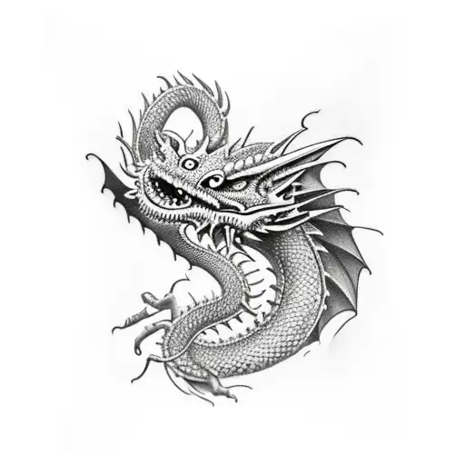 dragon bracelet  tattoo design idea