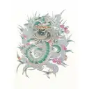 botanical tattoo design idea