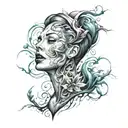 emotions tattoo design idea