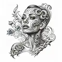 emotions tattoo design idea