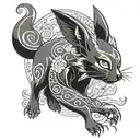 umbreon tattoo design idea