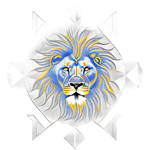  abstract, vergina sun, lion, Ukrainian trident tattoo design idea