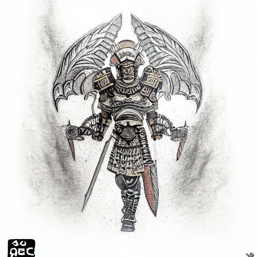 S.P.Q.R Centurion tattoo design idea