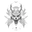 the witcher  tattoo design idea