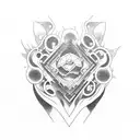 audio  tattoo design idea