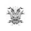 audio  tattoo design idea