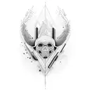 audio  tattoo design idea