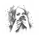 harmonica tattoo design idea