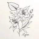 Lyla tattoo design idea