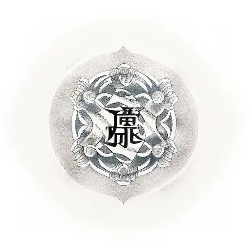 kaizen Kanji Japanese tattoo design idea