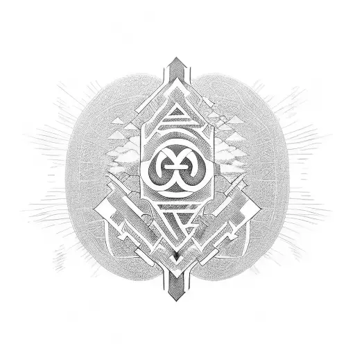 Japanese writing and hieroglyphics writing mix spine tattoo tattoo design idea