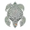 Celtic bands sleeve  tattoo design idea