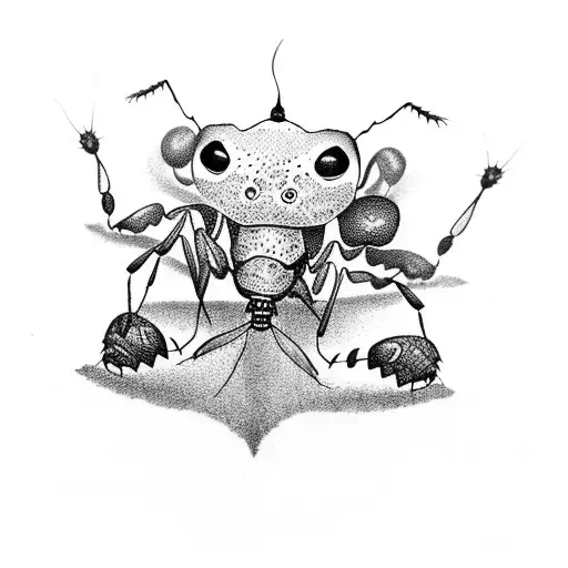 ants tattoo design idea