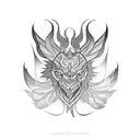 Romania tattoo design idea