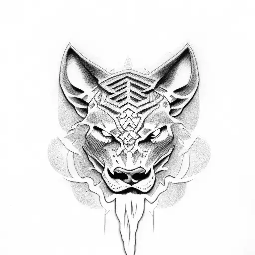 pantera tattoo design idea