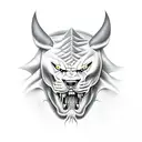 pantera tattoo design idea