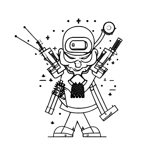 programmer binary keep going tattoo design idea
