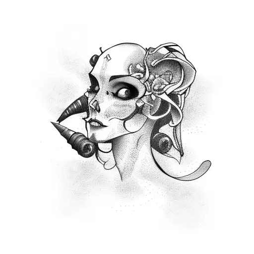 romano tattoo design idea